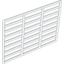 Набор LEGO Bar 9 x 13 Grille, Белый
