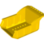 Набор LEGO Vehicle, Tipper Bed 12 x 8 x 5 with Studs on Front Top only, Желтый