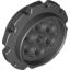 Набор LEGO Technic Tread Sprocket Wheel Large, Черный