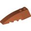 Набор LEGO Wedge 6 x 2 Left, Темно-оранжевый