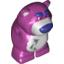 Набор LEGO Bear 'Lotso' Body with Dirt Print, Пурпурный