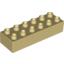 Набор LEGO Brick 2 x 6, Tan