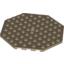 Набор LEGO Plate Special 10 x 10 Octagonal with Hole, Dark Tan