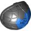 Набор LEGO Bionicle Tridax Pod Half with Marbled Blue Pattern, Черный