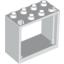 Набор LEGO Window 2 x 4 x 3 Frame with Hollow Studs, Белый