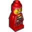 Набор LEGO Microfig Pirate Plank Pirate Red, Красный