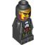 Набор LEGO Microfig Pirate Plank Pirate Captain, Черный