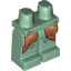 Набор LEGO Legs and Hips with Scales and Leg Protection Print, Sand Green