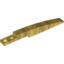 Набор LEGO Slope Curved 10 x 1 [Asymmetric Inside Ridges], Pearl Gold