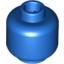 Набор LEGO Minifig Head Plain [Blocked Open Stud], Голубой