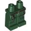 Набор LEGO Legs and Hips with Kingdoms Dark Green Wizard Print, Темно-зеленый