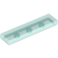 Набор LEGO Tile 1 x 4 with Groove, Trans-Light Blue