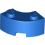 Набор LEGO Brick, Round Corner 2 x 2 Macaroni with Stud Notch and Reinforced Underside (New Style), Голубой