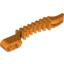 Набор LEGO Bionicle Thornax Launcher Half (Glatorian), Liftarm End 1 x 8, Оранжевый