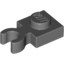 Набор LEGO Plate Special 1 x 1 with Clip Vertical [Thick Open O Clip], Темный сине-серый