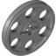Набор LEGO Technic Wedge Belt Wheel [aka Pulley], Темный сине-серый