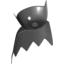 Набор LEGO Minifig Cloth Cape with Pointed Ends and Collar, Черный