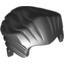 Набор LEGO Minifig Hair - Swept Back with Widow's Peak, Черный