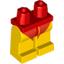 Набор LEGO Legs and Red Hips with Red Short Swimsuit Print, Желтый