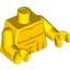 Набор LEGO Torso Bare Chest with Muscles Outline Print / Yellow Arms / Yellow Hands, Желтый