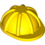 Набор LEGO Minifig Construction Helmet, Желтый