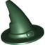 Набор LEGO Minifig Wizards Hat, Темно-зеленый