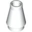 Набор LEGO Cone 1 x 1 [No Top Groove], Белый