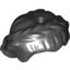Набор LEGO Minifig Hair Female Short with Braid around Sides, Hole On Top, Черный