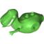 Набор LEGO Dino 'Rex' Body with Rubber Front Feet, Ярко-зеленый