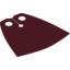 Набор LEGO Minifig Cape Cloth, Standard - Traditional Starched Fabric, Темно-красный