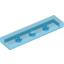 Набор LEGO Tile 1 x 4 with Groove, Trans-Dark Blue