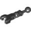 Набор LEGO Hero Factory Arm / Leg with Ball Joint on Axle and Ball Socket and Two Pin Holes, Черный