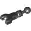 Набор LEGO Hero Factory Arm / Leg with Ball Joint on Axle and Ball Socket and Pin Hole, Черный