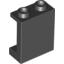 Набор LEGO Panel 1 x 2 x 2 [Side Supports / Hollow Studs], Черный