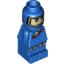 Набор LEGO Microfig Meteor Strike Astronaut Blue, Голубой