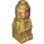 Набор LEGO Microfig Atlantis Treasure King Trident, Pearl Gold