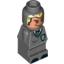 Набор LEGO Microfig Hogwarts Draco Malfoy, Темный сине-серый