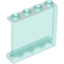 Набор LEGO Panel 1 x 4 x 3 [Side Supports / Hollow Studs], Trans-Light Blue