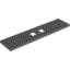 Набор LEGO Train Base 6 x 28 with Two 2 x 2 Cutouts and 3 Round Holes Each End, Темный сине-серый