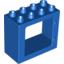 Набор LEGO Door Frame Flat Front Surface, Completely Open Back, Голубой