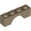 Набор LEGO Brick Arch 1 x 4, Dark Tan