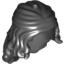 Набор LEGO Minifig Hair Friends Long Wavy, Partially Tied Back, Черный