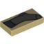 Набор LEGO Tile 1 x 2 with Sock Print, Tan