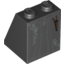 Набор LEGO Slope 65В° 2 x 2 x 2 with Bottom Tube with Bellatrix Lestrange Skirt Print, Черный
