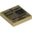 Набор LEGO Tile 2 x 2 with Newspaper 'Daily Prophet' Print, Tan