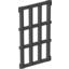 Набор LEGO Door Grill 1 x 4 x 9, Черный