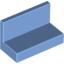 Набор LEGO Panel 1 x 2 x 1 [Square Corners], Medium Blue