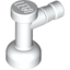 Набор LEGO Tap 1 x 1 without Hole in Spout, Белый