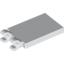 Набор LEGO Tile Special 2 x 3 with 2 Clips [Thick Open O Clips], Белый