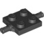 Набор LEGO Plate Special 2 x 2 with Wheel Holders, Черный